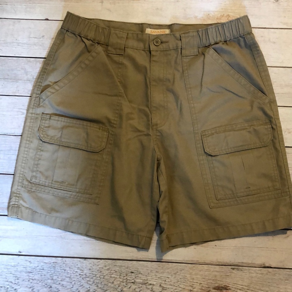 Men’s Savane Tan Cargo Shorts